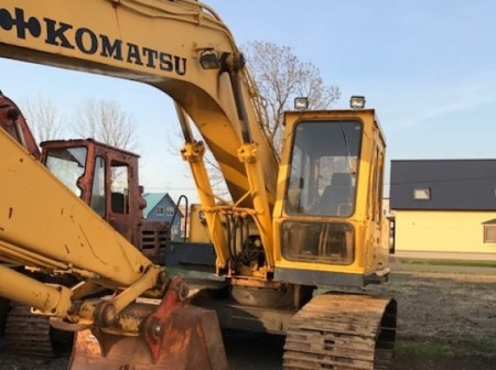 KOMATSU avance PC200 POWER SHOVEL 2台セット Yahoo!オークション - 【ト足】KOMATSU コマツ avance PC200