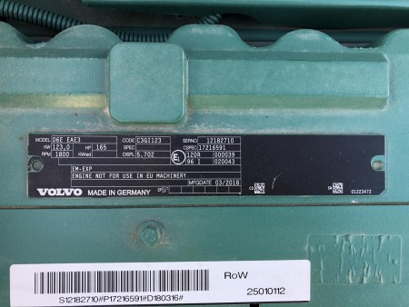 オランダ VOLVO EC220D L の中古販売価格 - GROWTH POWER