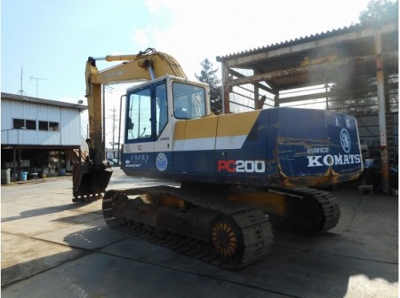 KOMATSU avance PC200 POWER SHOVEL 2台セット Komatsu Avance