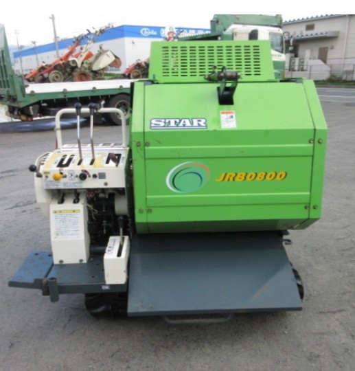 スター農機 自走式ロールベーラ JRB0800KクボタGH280最大9.5馬力