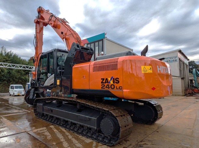 ユンボ　建設機械モデル グラッパー付き 日立建機 ZX75US-A ユンボ（バックホー）0.25クラス 愛知県中古