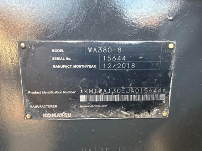 WA380-8 の中古販売価格 - GROWTH POWER