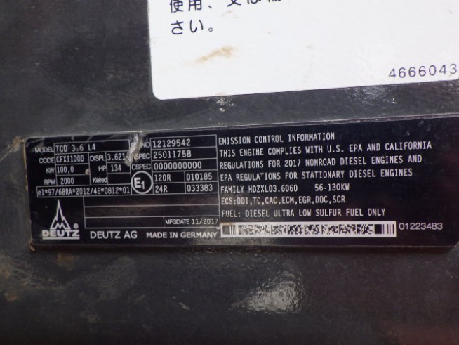 群馬県 ZX125W-6 の中古販売価格 - GROWTH POWER